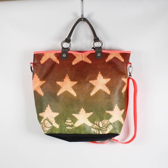 George Gina & Lucy - Lucy Tote - Bright Orange Strap - NWT (Small Call outs) - Picture 2 of 13